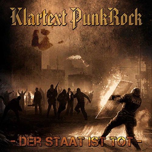 Klartext Punkrock - Der Staat Ist Tot [LP][schwarz][MBU]