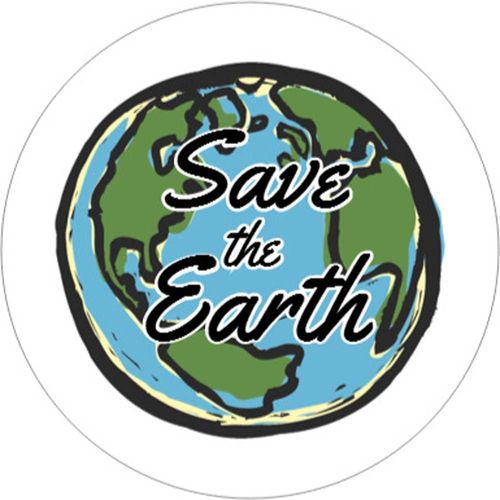 Save the Earth [25mm Button]