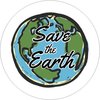 Save the Earth [25mm Button]