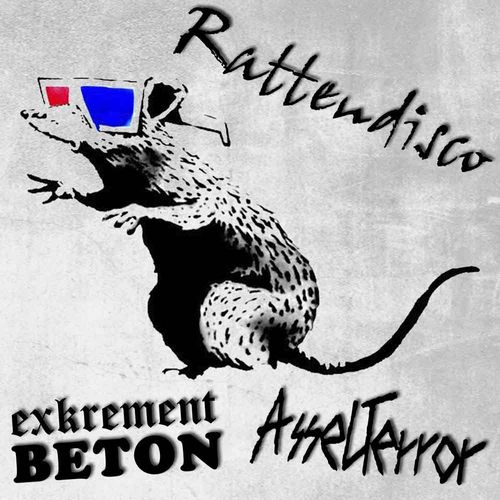 Exkrement Beton, Asselterror - Rattendisco [LP][gelb]