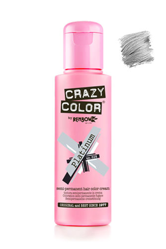 Crazy Color Semipermanente Haarfarbe [Platinium Nº 28 (100 ml)]